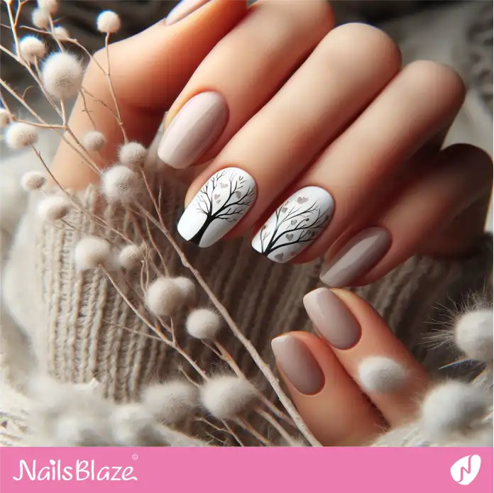 Forest Love Nail Design | Love the Forest Nails - NB2873